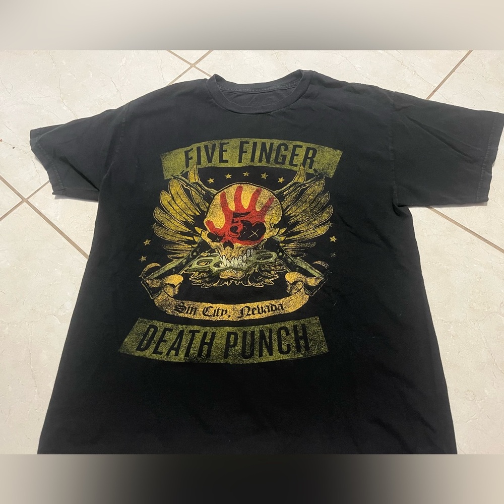 Five Finger Death Punch Hand Print Unisex T-shirt